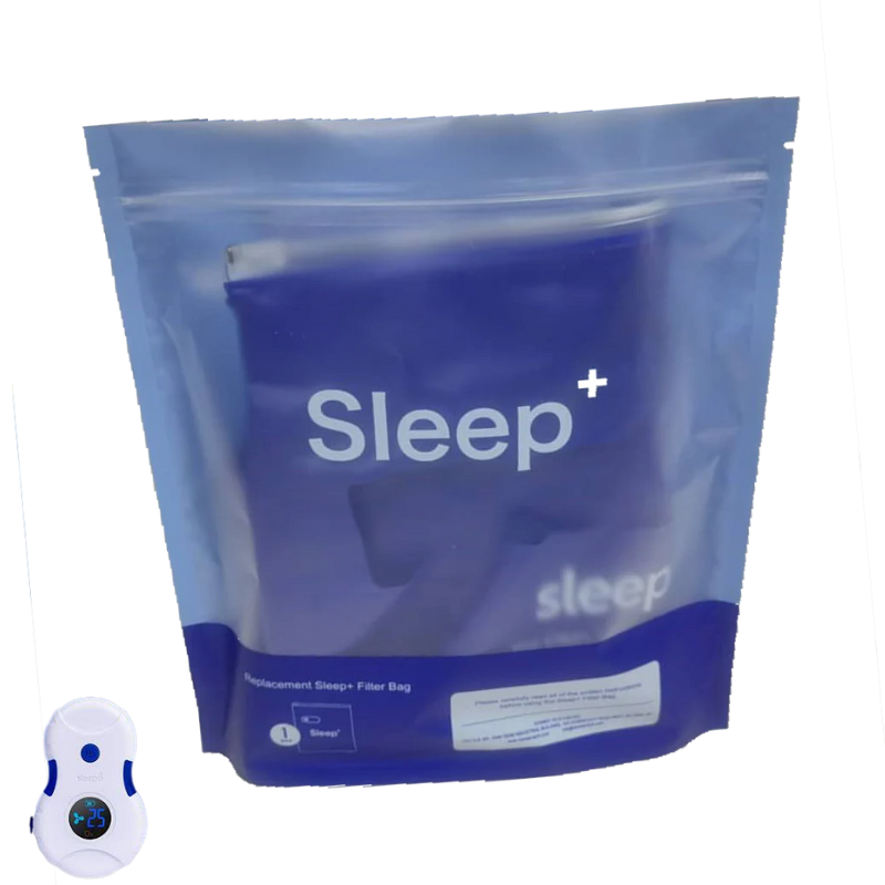 VOLUMES VIA & no sleep 2枚セット Sleep8 CPAP Cleaner Replacement Bag – Durable & Airtight for
