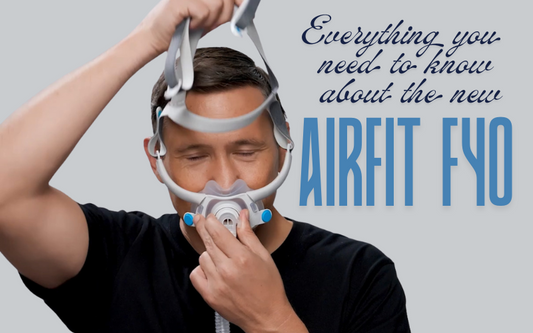 AirFit F40 full-face CPAP mask setup and review for sleep apnea therapy
