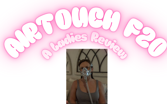 Ladies’ perspective review of AirTouch F20 CPAP mask fit and usability