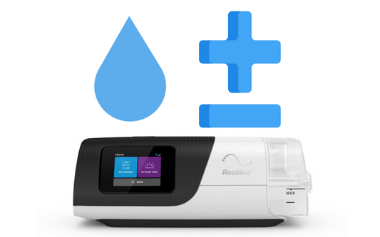 How to adjust humidity level on AirSense 11 for CPAP comfort