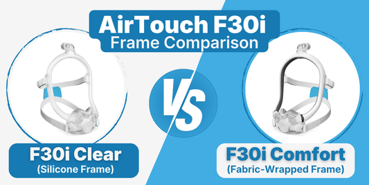 ResMed Airtouch F30i "Comfort" vs "Clear"