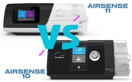 AirSense 11 versus AirSense 10 CPAP devices with feature differences and upgrade value