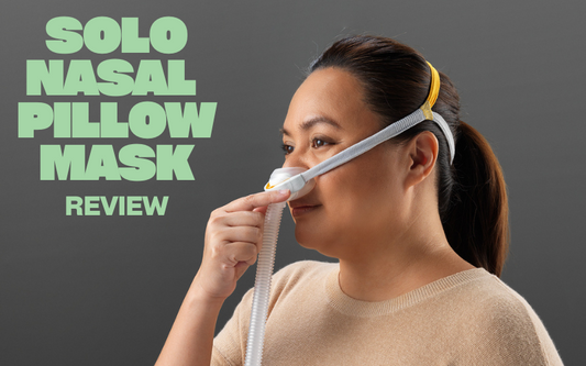 Introducing Solo nasal pillow CPAP mask for effective sleep apnea treatment