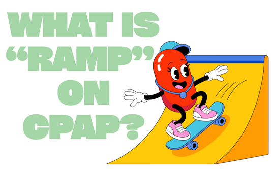 Guide to using ramp feature on CPAP device for comfortable sleep