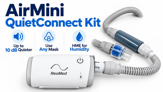 AirMini Too Loud? How the QuietConnect Kit Cuts the Noise (and Fits Any Mask)