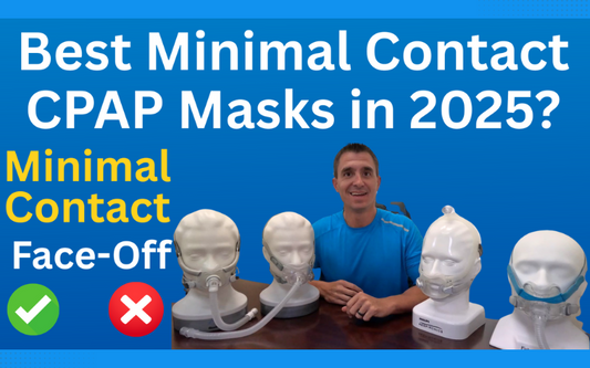 Review of the best minimal contact full face masks. 