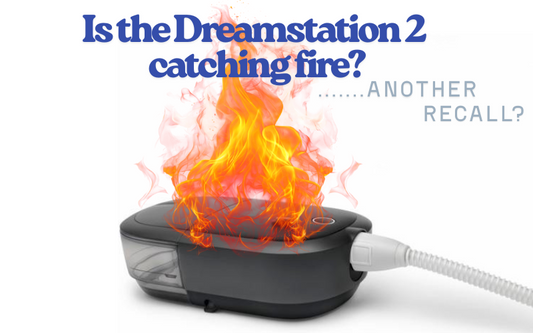 Philips DreamStation 2 CPAP machine safety concerns regarding fire risk