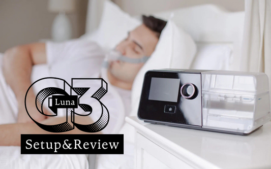 Informational guide reviewing the Luna G3 setup process and overall performance