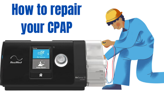 How to repair your CPAP machine. 