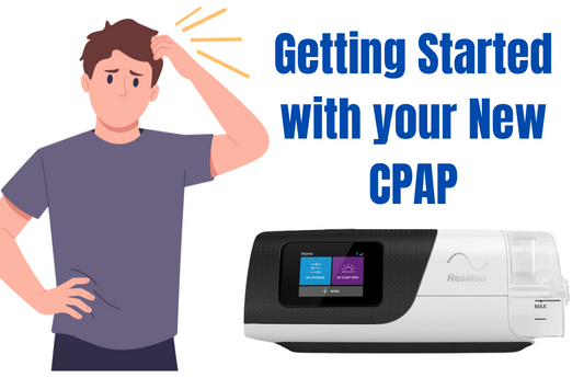 New CPAP user trying to understand how to operate his new CPAP Machine. 