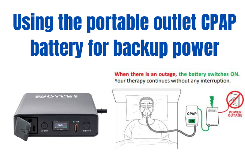 Portable Outlet CPAP Battery – CPAPmyway