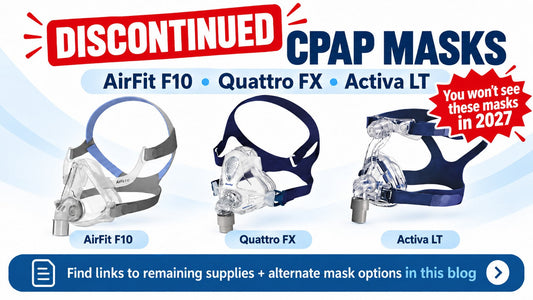 ResMed Masks you won't see in 2027: F10, Quattro FX & Activa LT