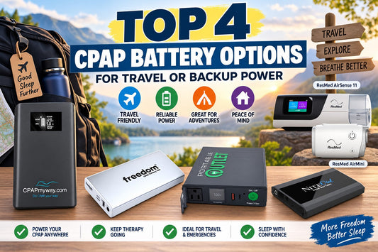 Top 4 CPAP Batteries for Travel & Backup Power (2027)