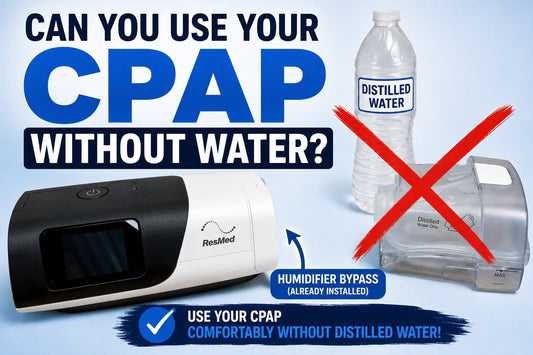 Can I Use My CPAP Without Water - Pros and Cons