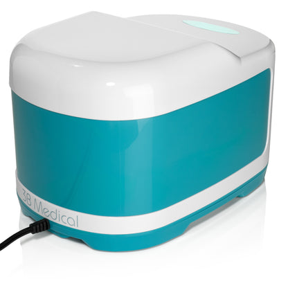 Turquoise and white medical device with '3B Medical' branding on a white background