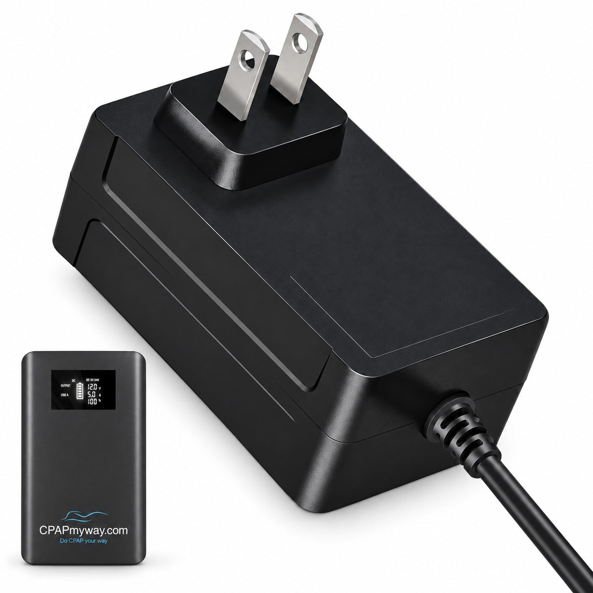 AC Wall Charger for Universal 20000mAh CPAP Battery
