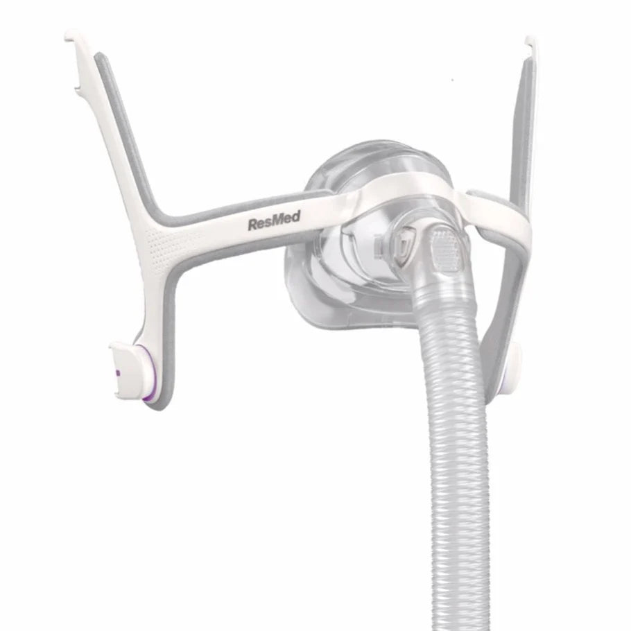 Assembly view of the ResMed AirTouch N20 For Her nasal mask frame system