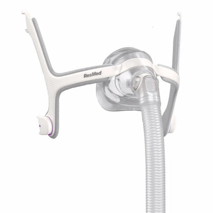 Assembly view of the ResMed AirTouch N20 For Her nasal mask frame system