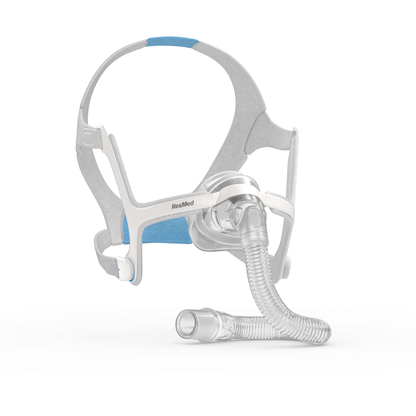 ResMed AirTouch N20 Nasal Mask system with quick-release elbow and memory foam nasal cushion.