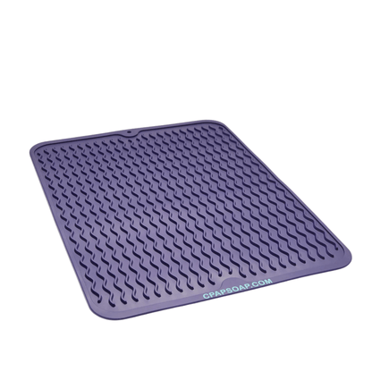 CPAP Nightstand Mat by CPAP Soap — Silicone Surface Protection & Noise Reduction