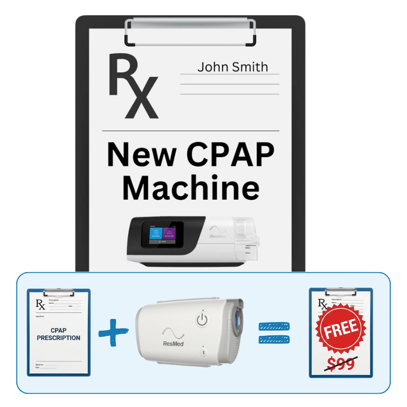 CPAP Prescription Package - Fast, Simple CPAP Rx Renewal | CPAPmyway