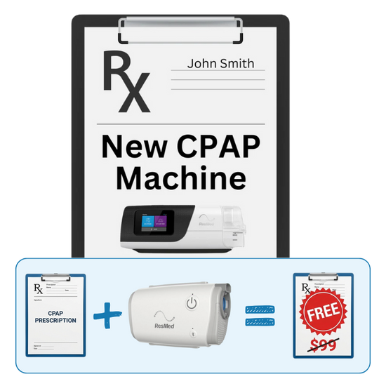 CPAP Prescription Package - Fast, Simple CPAP Rx Renewal | CPAPmyway