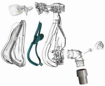 Mirage Quattro Full Face CPAP Mask – Personalized Fit & Comfort by