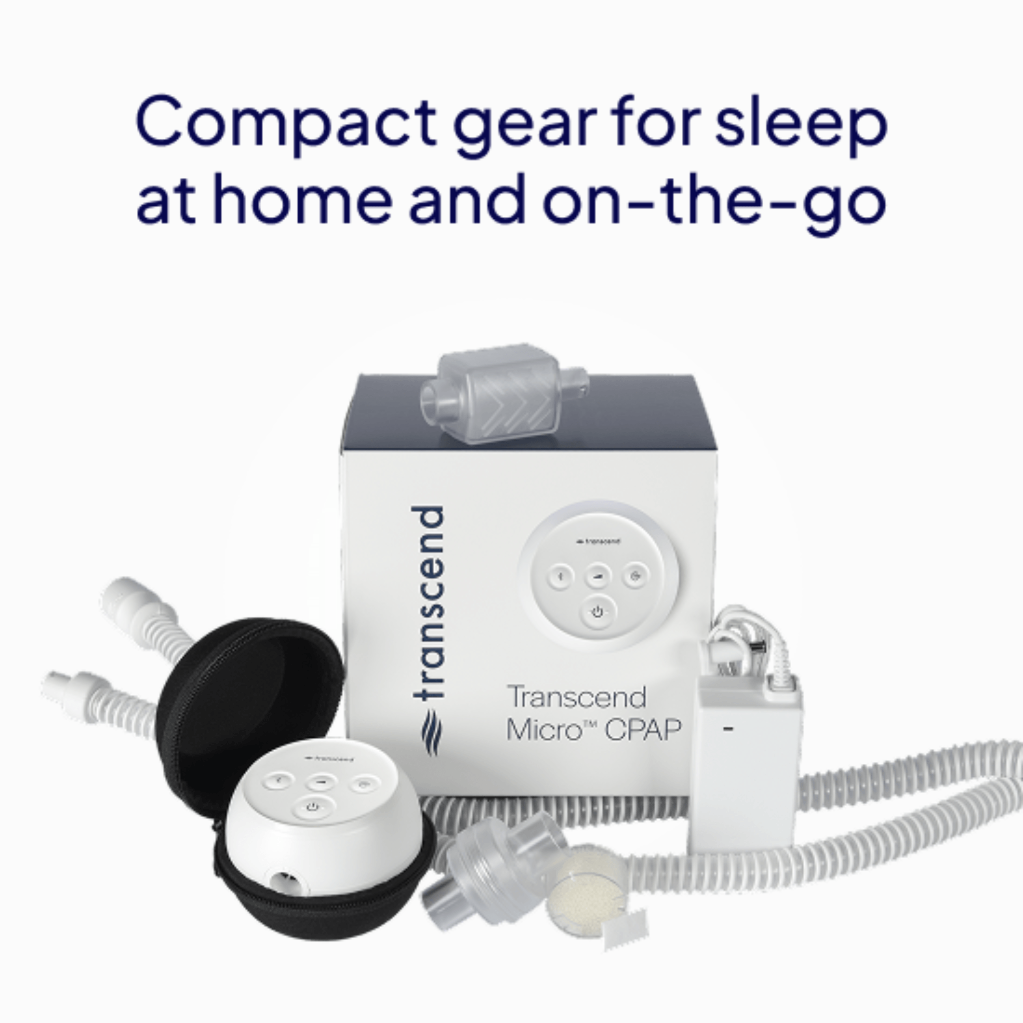 Transcend Micro 510 Travel CPAP - World's Smallest Travel CPAP | CPAPmyway