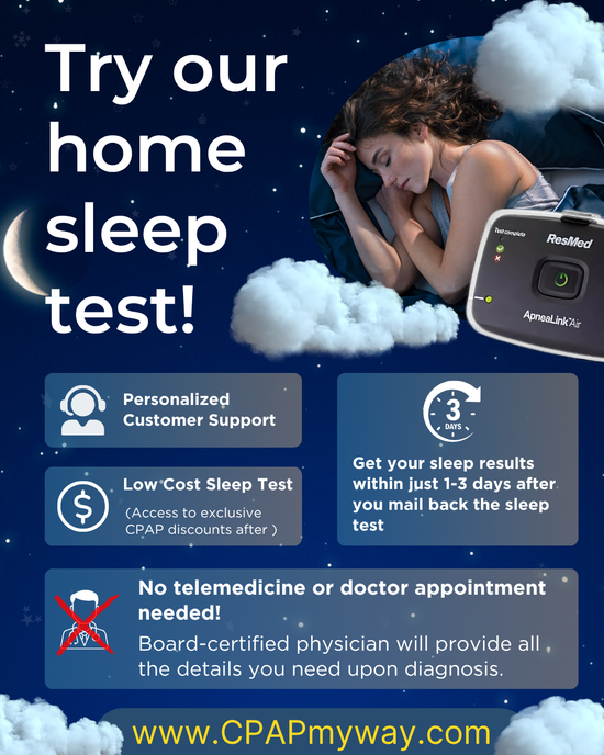 Sleep Test in Your Own Home - CPAPmyway.com