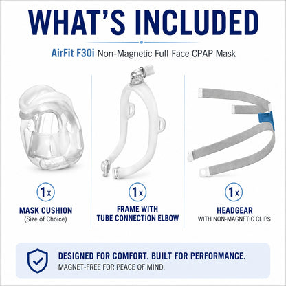 AirFit™ F30i Non-Magnetic Complete Mask System