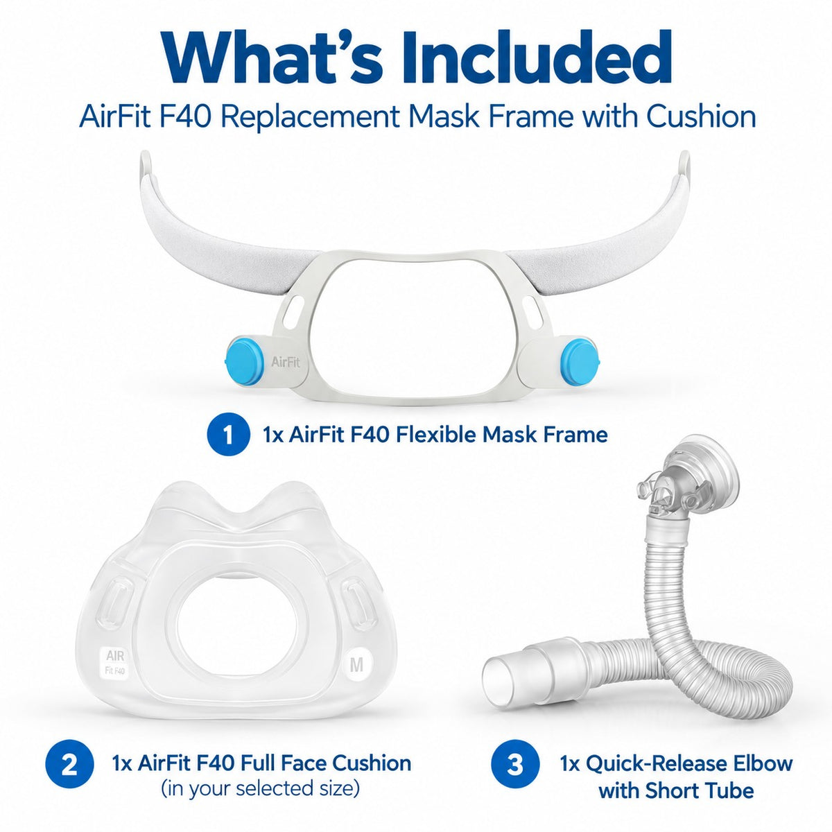 AirFit F40 Replacement Frame with Cushion