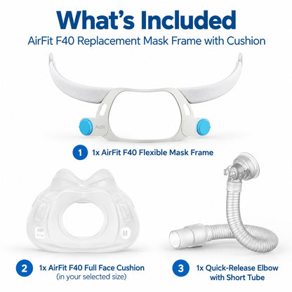 AirFit F40 Replacement Frame with Cushion