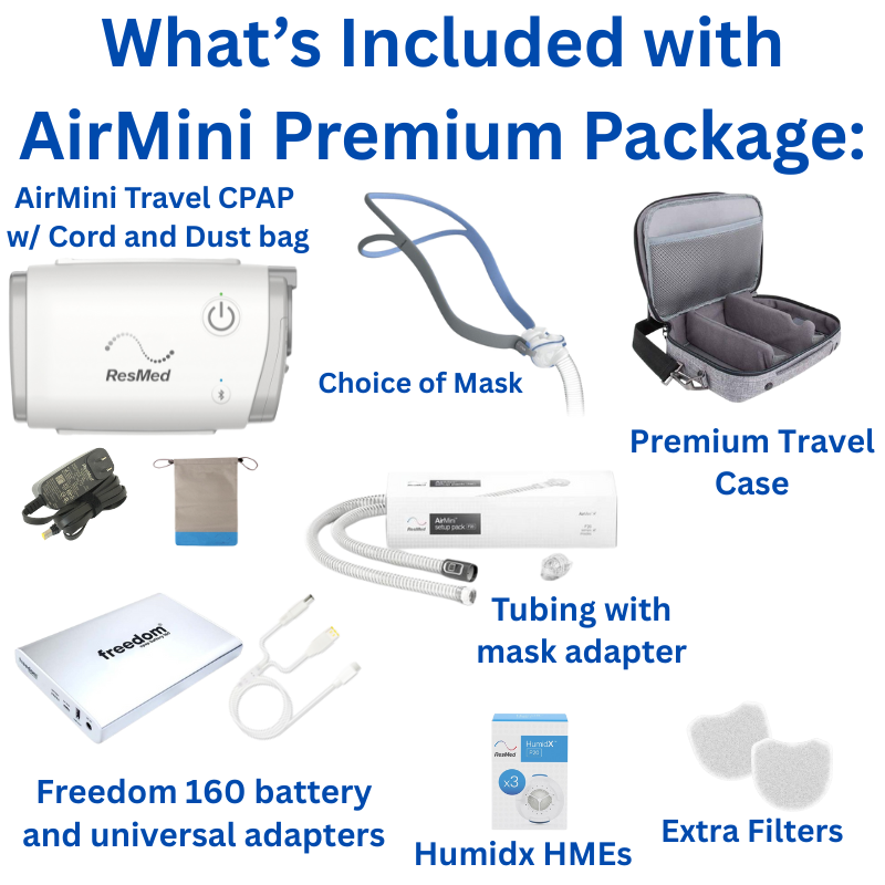 AirMini Premium Travel CPAP Bundle