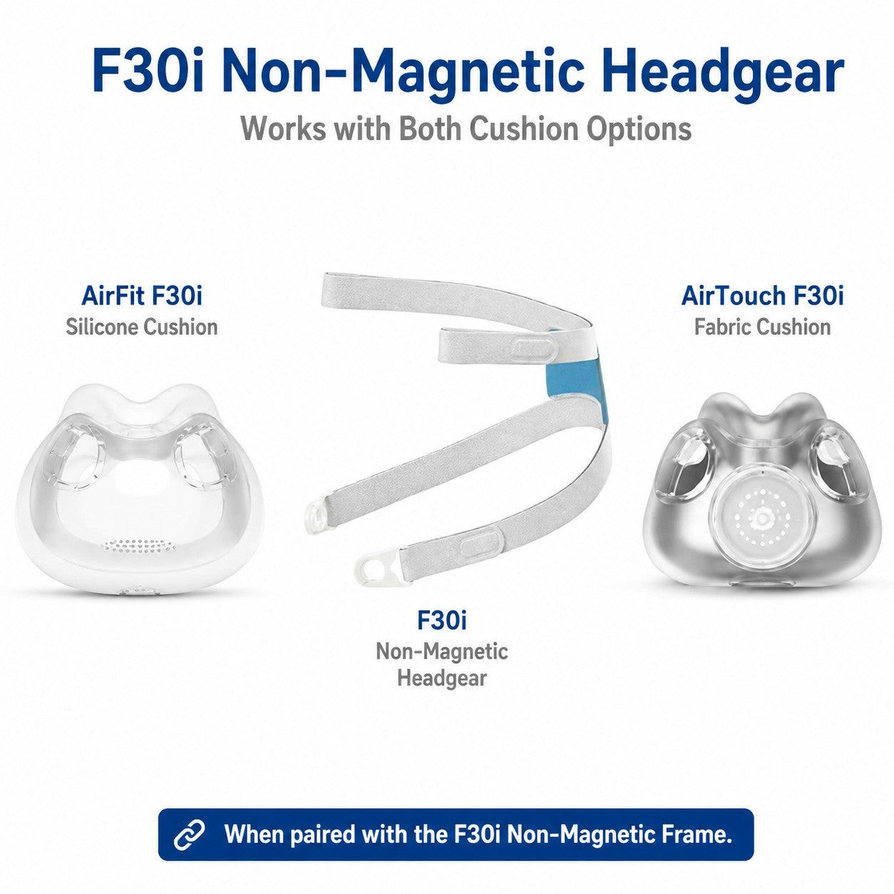 F30i Non-Magnetic Replacement Headgear