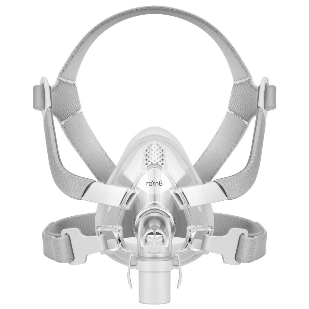 Rain8 Full Face 4-Point CPAP Mask – Affordable, Comfortable